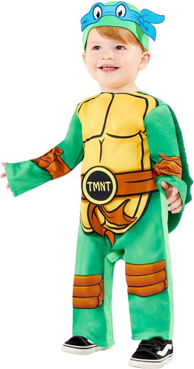 AMSCAN - Ninja Turtles kostuum voor baby's - 86/92 (18-24 maanden)