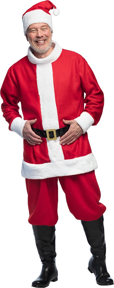 Boland - Volwassenenkostuum Kerstman - Multi - One size - Volwassenen - Kerstman