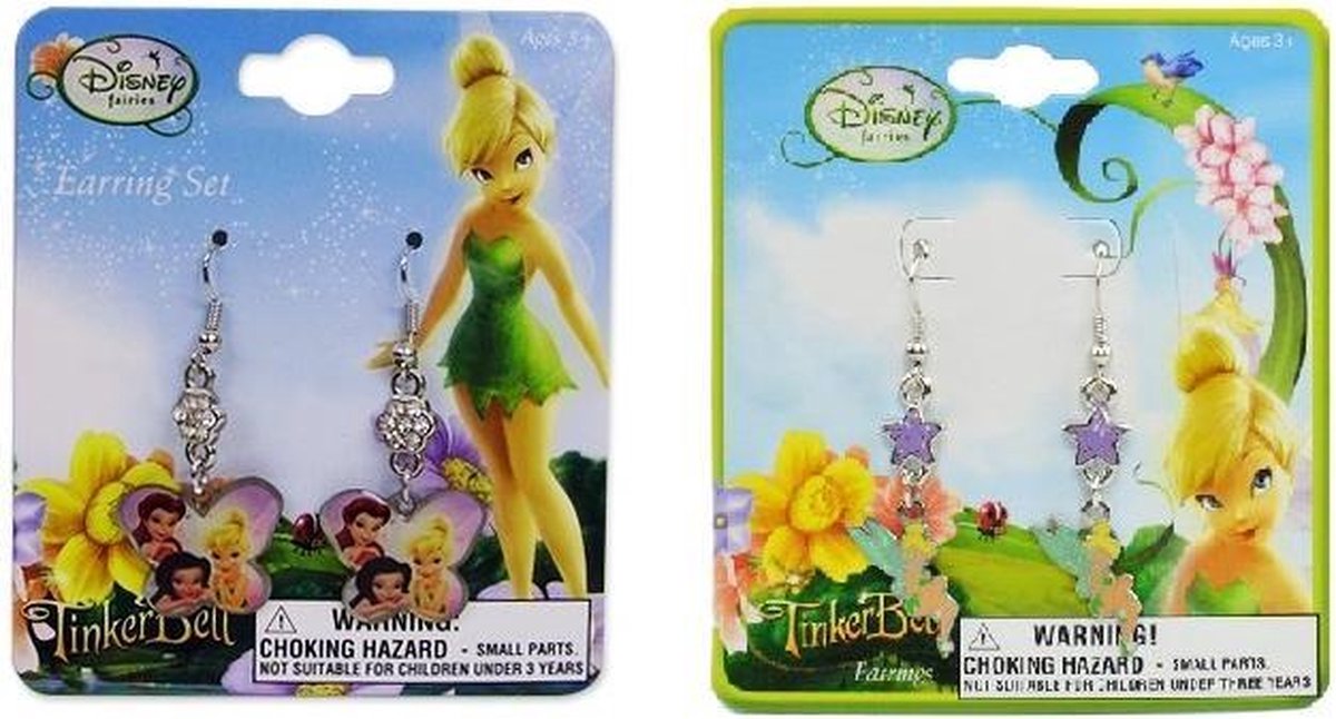 Disney Tinkerbell - Fairies oorbellen | 2 paar
