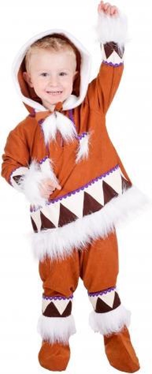 Eskimo kostuum voor jongens 9-11 jaar