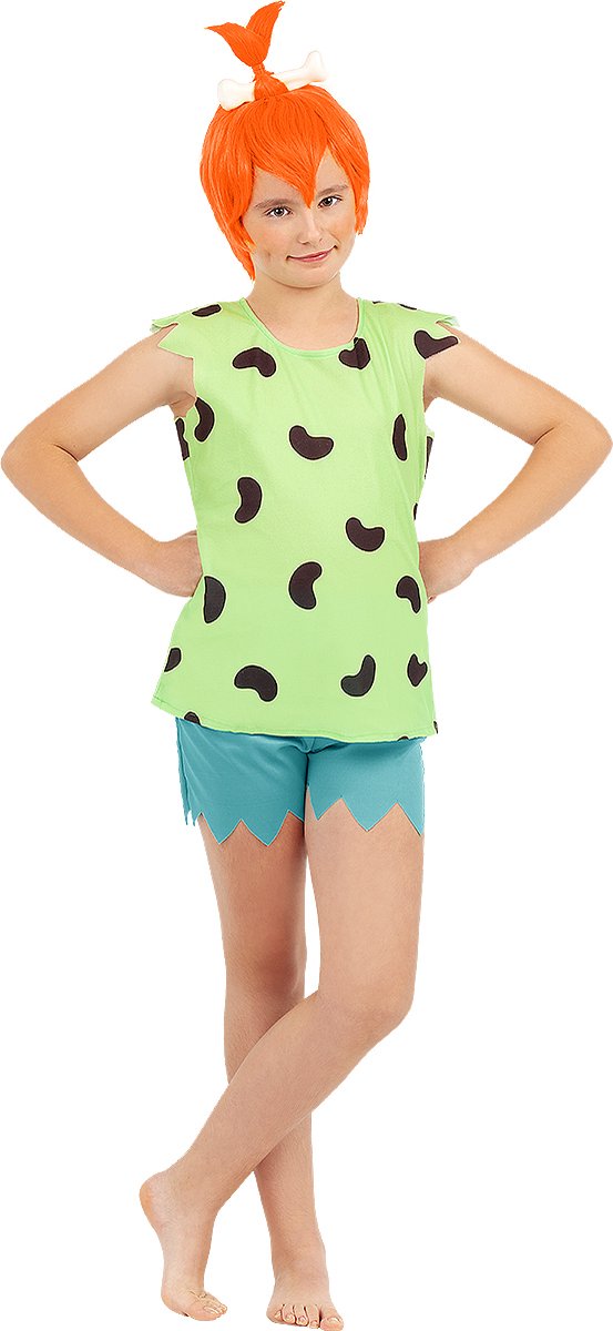 FUNIDELIA Pebbles kostuum- The Flintstones - 3-4 jaar (98-110 cm)