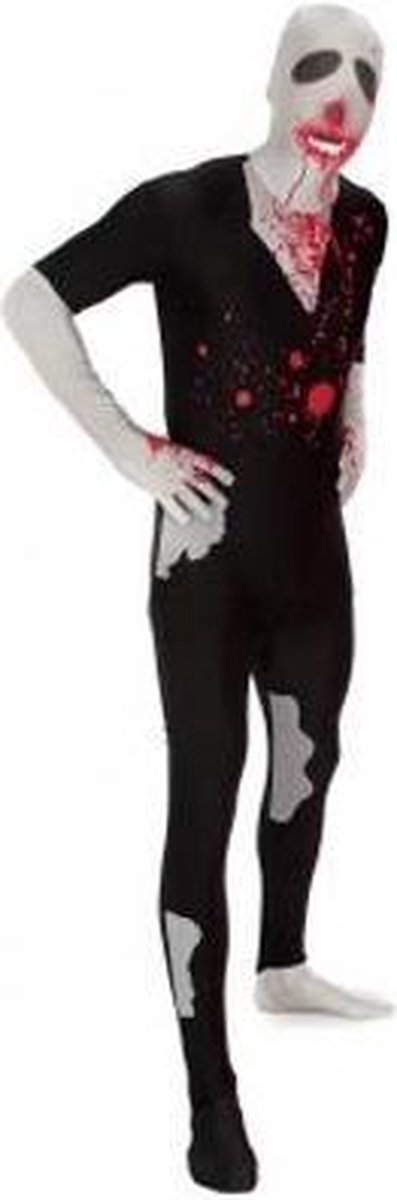 Halloween Originele morphsuit zombie M (145-160 cm)