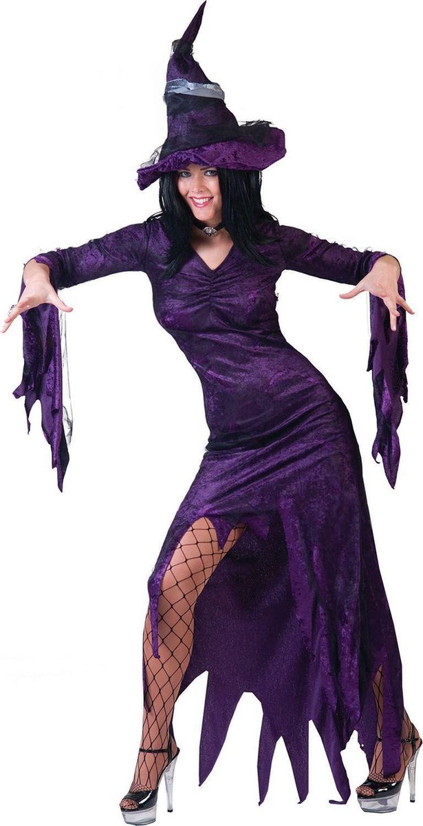 Halloween jurk Heks Mystery Maat 36 - 38