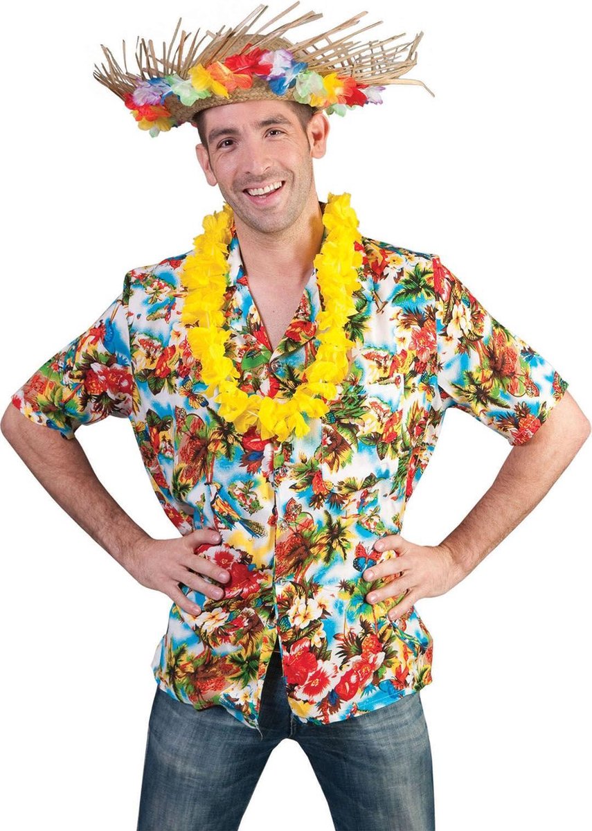 Hawaii blouse Andrew - Maatkeuze: Maat 56/58