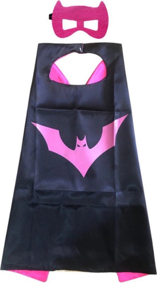 Jobber - Cape - Masker - Batman - Batgirl -Carnavalskleding kinderen