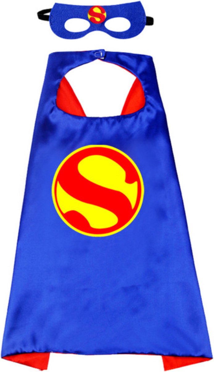 Jobber - Cape - Masker - Superman - Superheld - Carnavalskleding kinderen