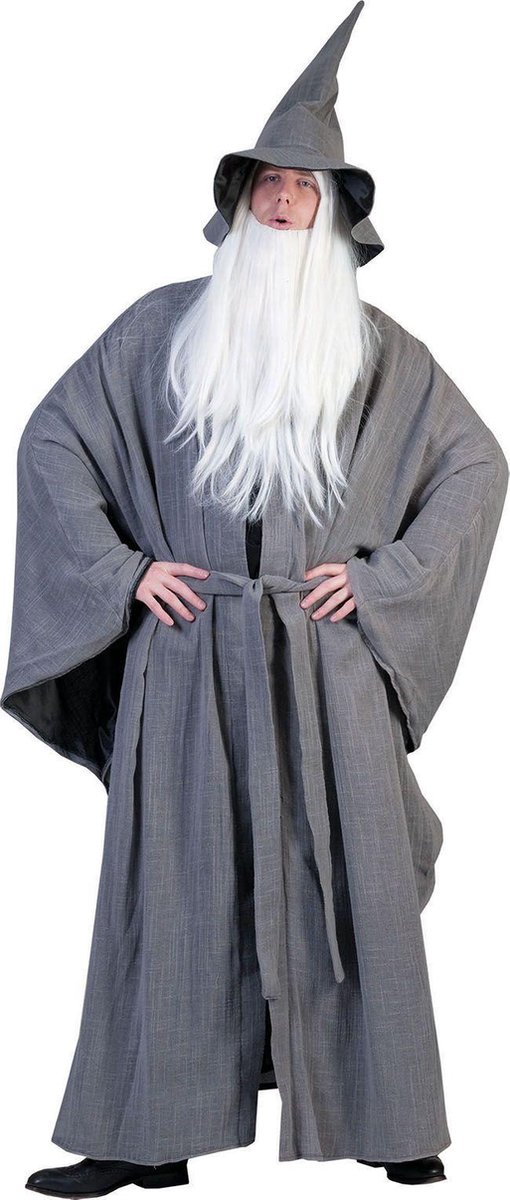 Lord Of The Rings Kostuum | Middenaarde Tovenaar | Man | One Size | Carnaval kostuum | Verkleedkleding