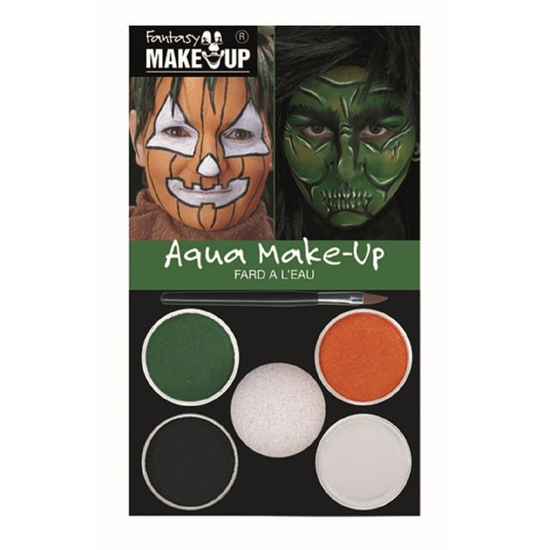 Make-up setje heks/pompoen -