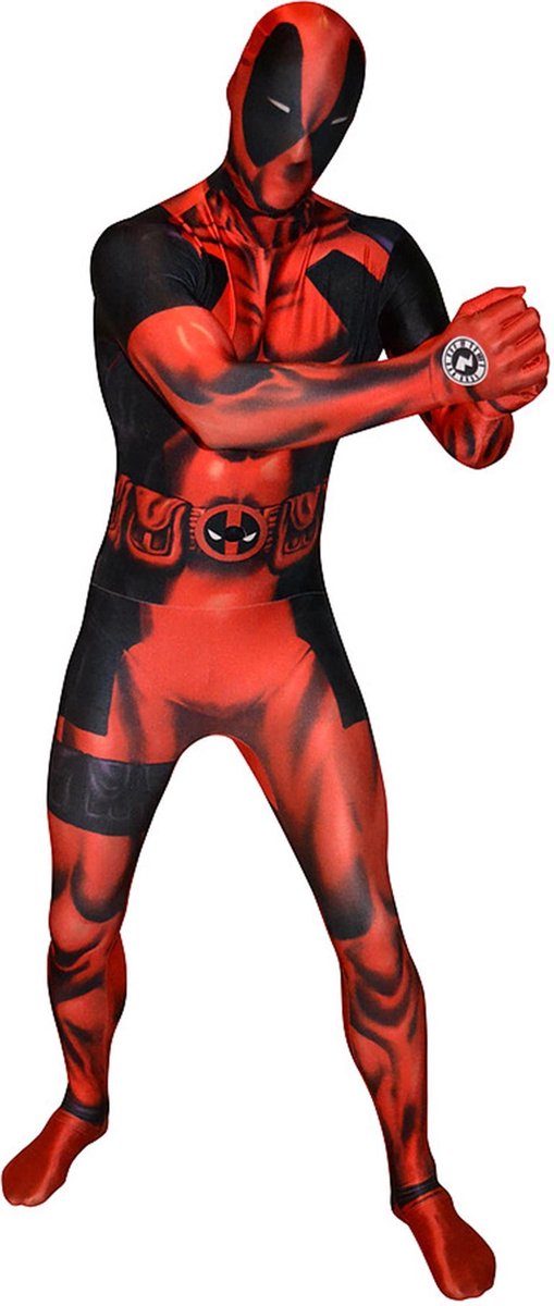 Morphsuits™ Zapper Deadpool kostuum voor volwassenen - Verkleedkleding - 180 cm