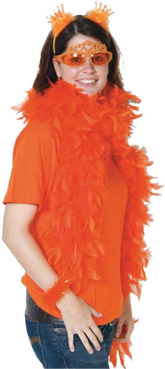 Oranje Boa 180 cm - Oranjefeest - Koningsdag - EK/WK Voetbal