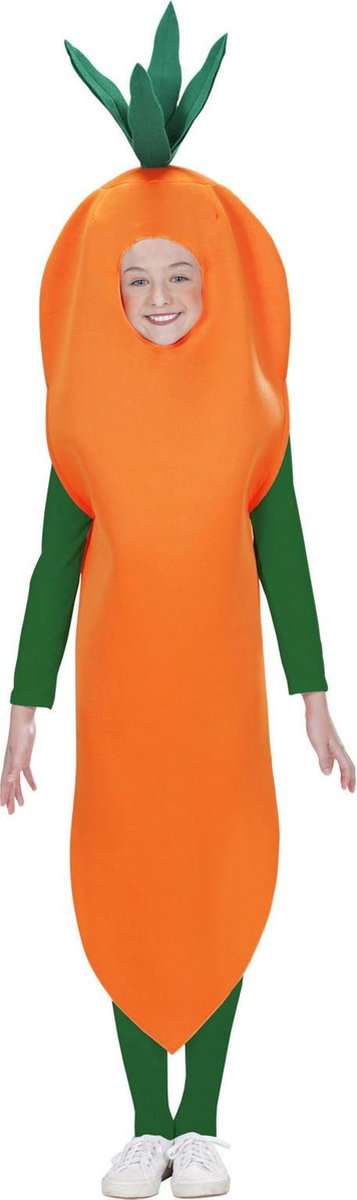 Oranje wortel pak voor kinderen - Verkleedkleding - 116/128
