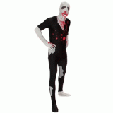 Originele enge zombie morphsuit 2XL (180-195 cm) -
