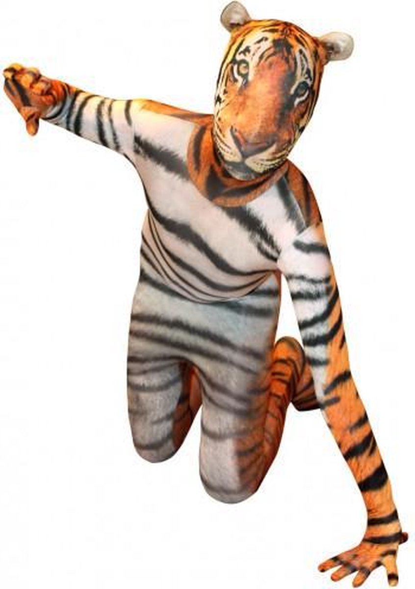 Originele morphsuit tijger L (160-175 cm)
