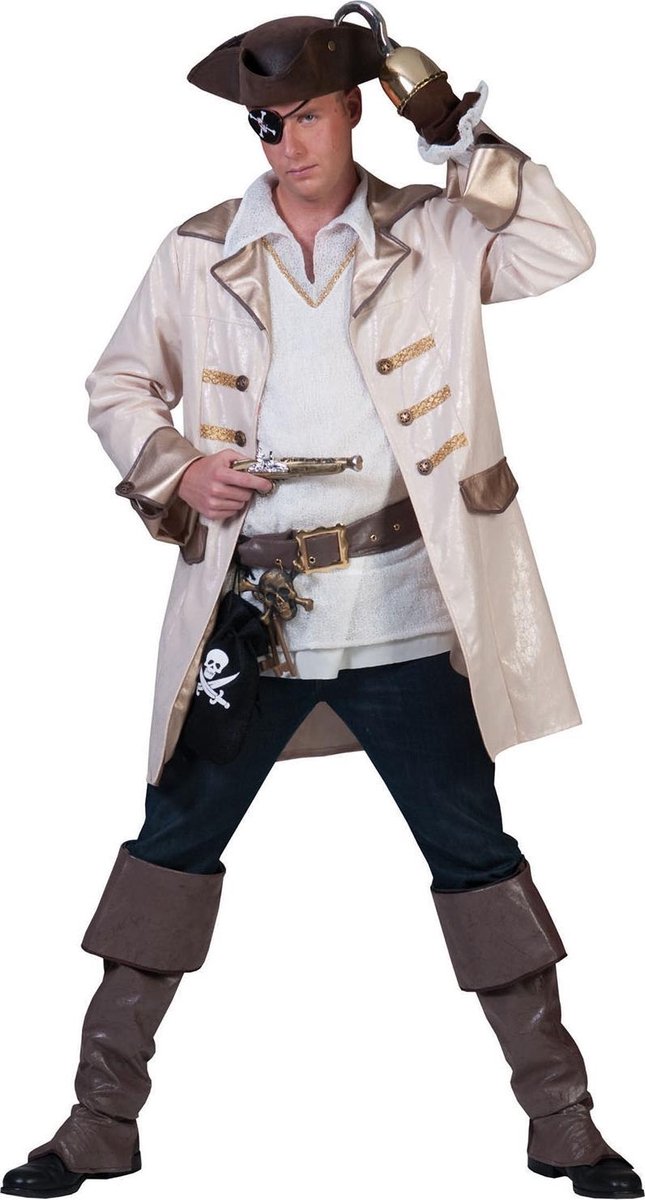 gevaarlijk De kerk Achtervolging Piraat & Viking Kostuum | Piraat Estilo Navegador Kostuum Man | Maat 48-50  | Carnaval kostuum | Verkleedkleding - Verkleedkleren Online