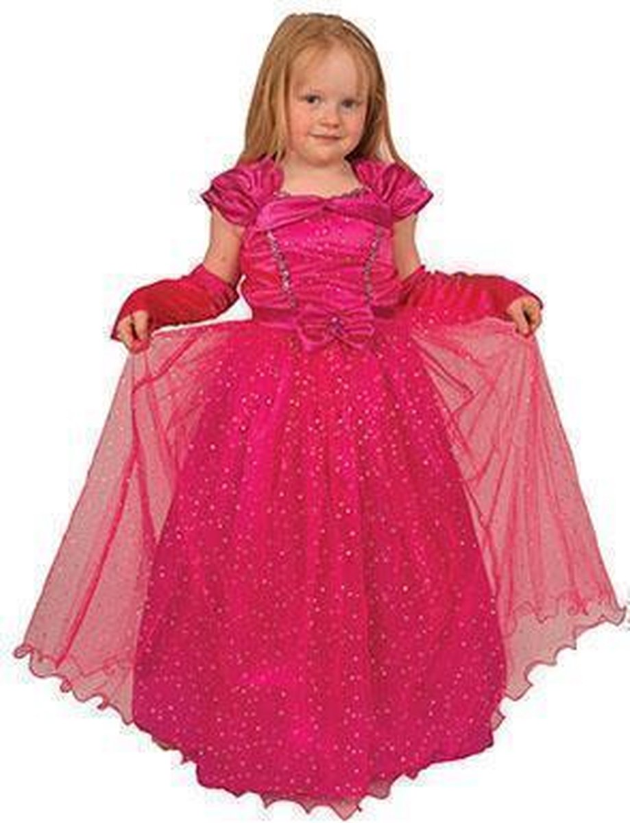 Prinsessenjurk voor meisjes Roze maat 104