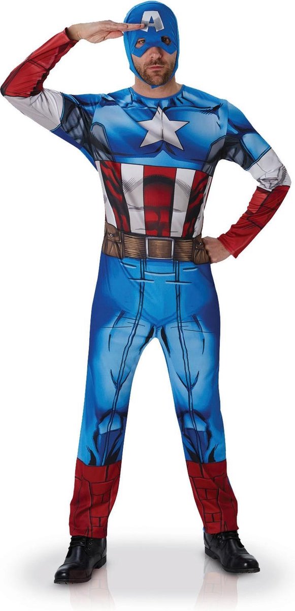 RUBIES FRANCE - Captain America Avengers kostuum voor volwassenen - XL