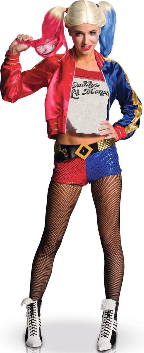 RUBIES FRANCE - Luxe Harley Quinn - Suicide Squad kostuum voor vrouwen - Medium