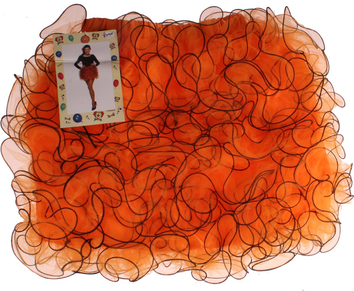 Rubie's Tule-rok Polyester Oranje One-size