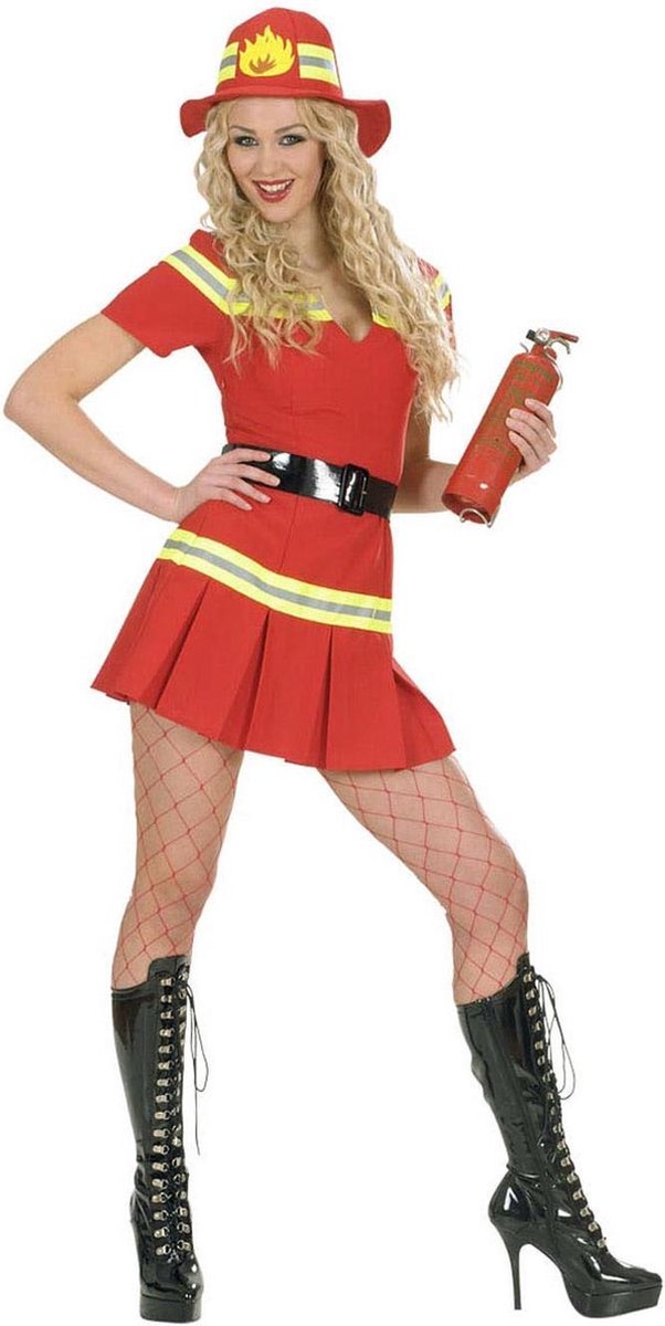 Sexy brandweer outfit voor dames - Verkleedkleding - Large