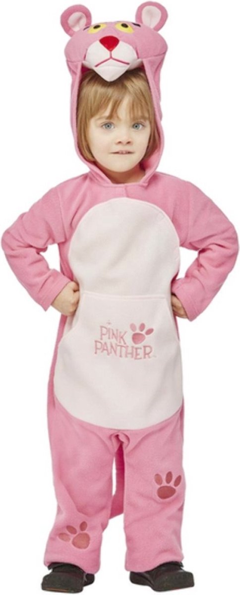 Smiffys Kinder Kostuum -Kids tm 6 jaar- Pink Panther Roze