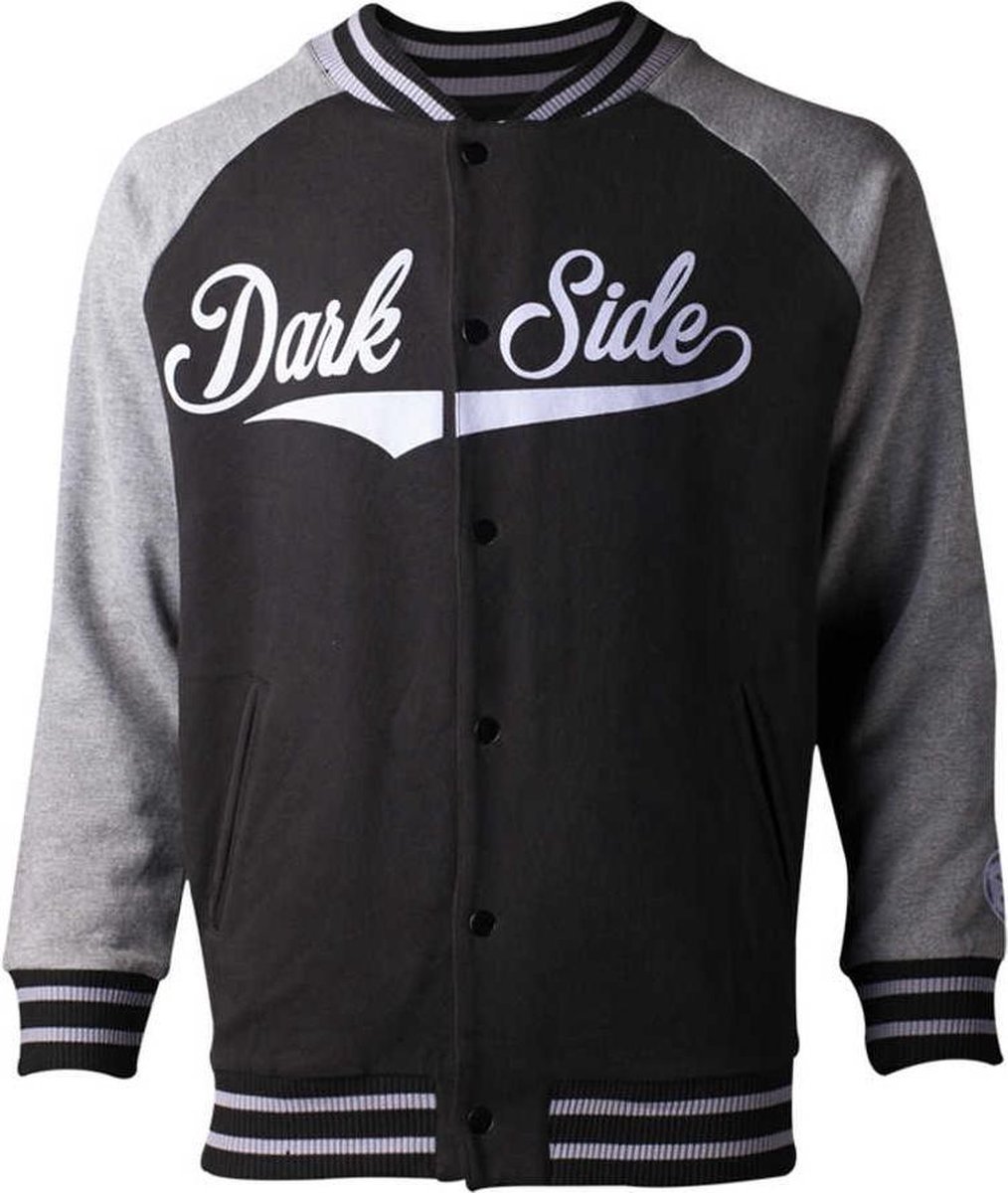 Star Wars Varsity jacket -S- Dark Side Zwart/Grijs