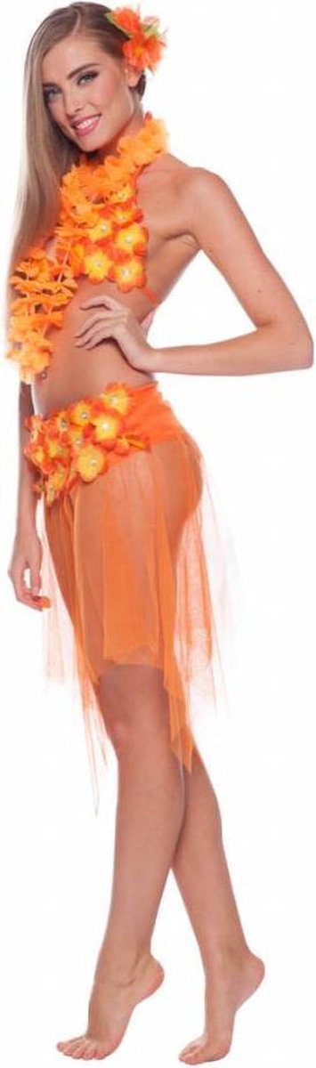 Tropic Rok en Bikini- Oranje