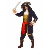 Verkleedkleding Piraat heren luxe 52 (L) -