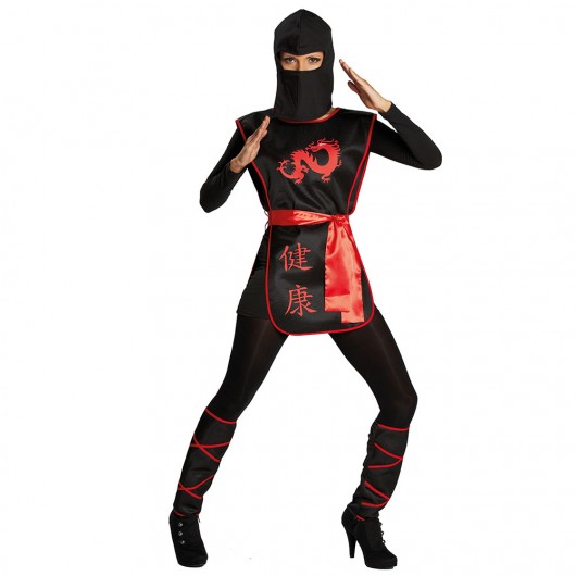 Ninja kostuum dames - Verkleedkleren
