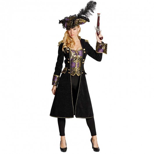 afdeling wijs nakoming Piraat lady deluxe kostuum dames - Verkleedkleren Online