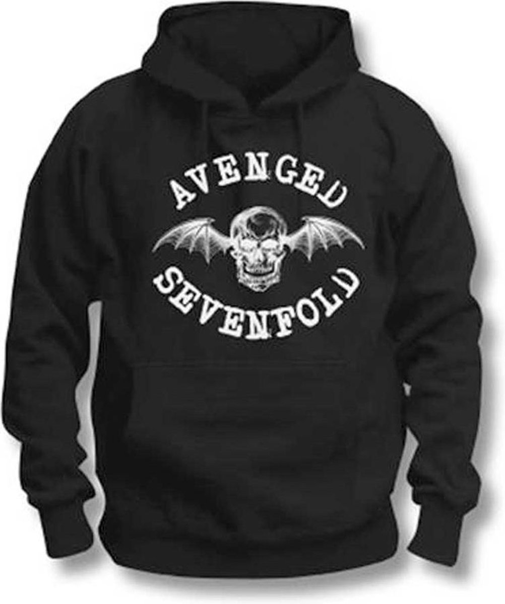 Avenged Sevenfold Hoodie/trui -L- Logo Zwart