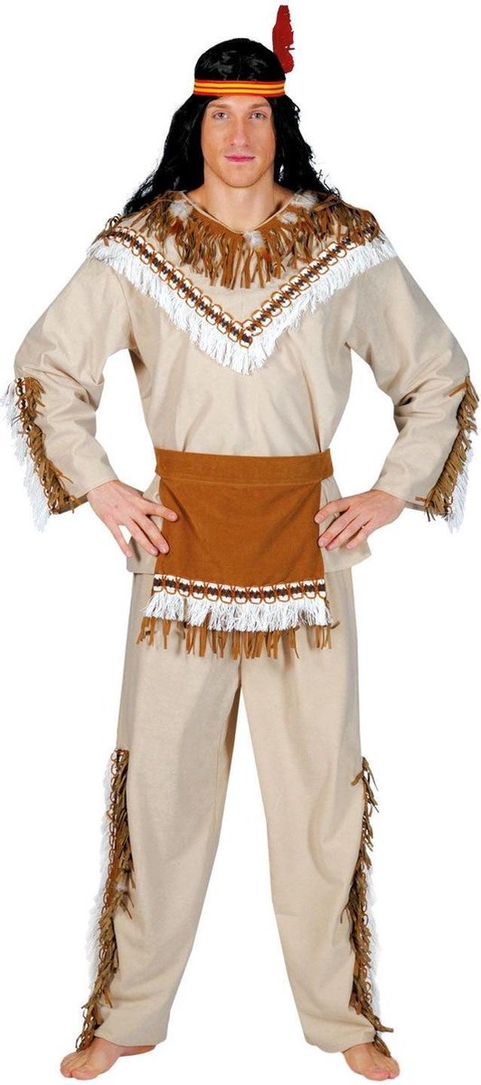 Indianen Kostuum Man Sioux - Maat 56/58
