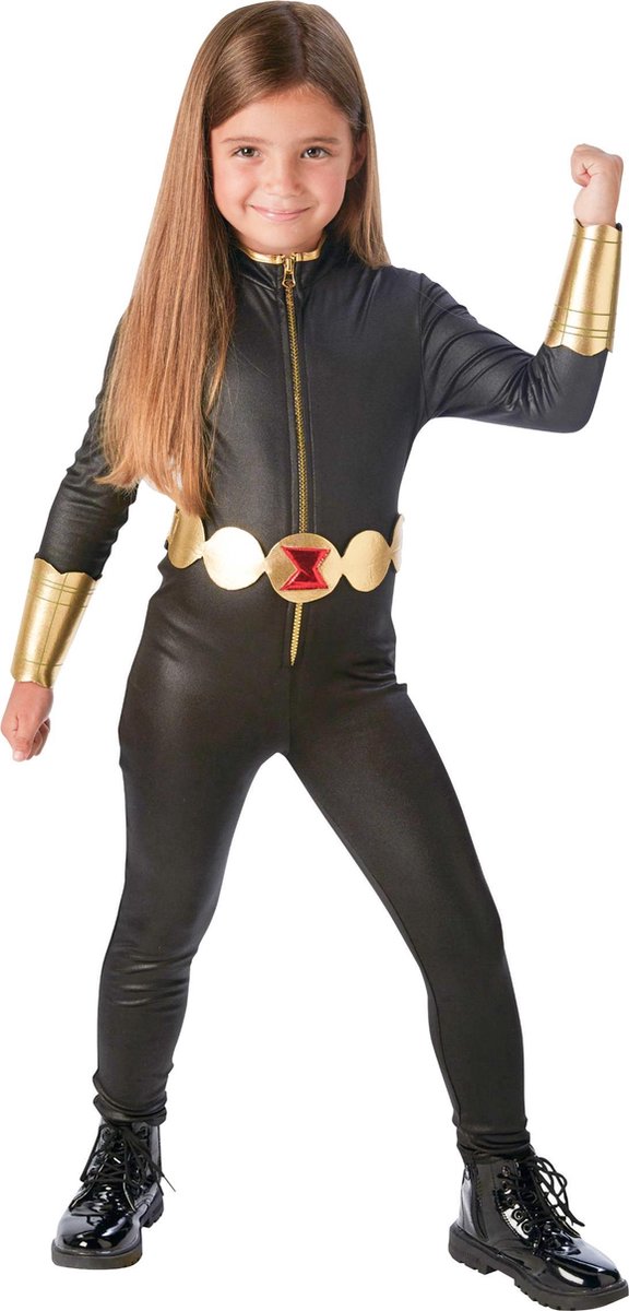 Luxe Black Widow Avengers kostuum voor meisjes