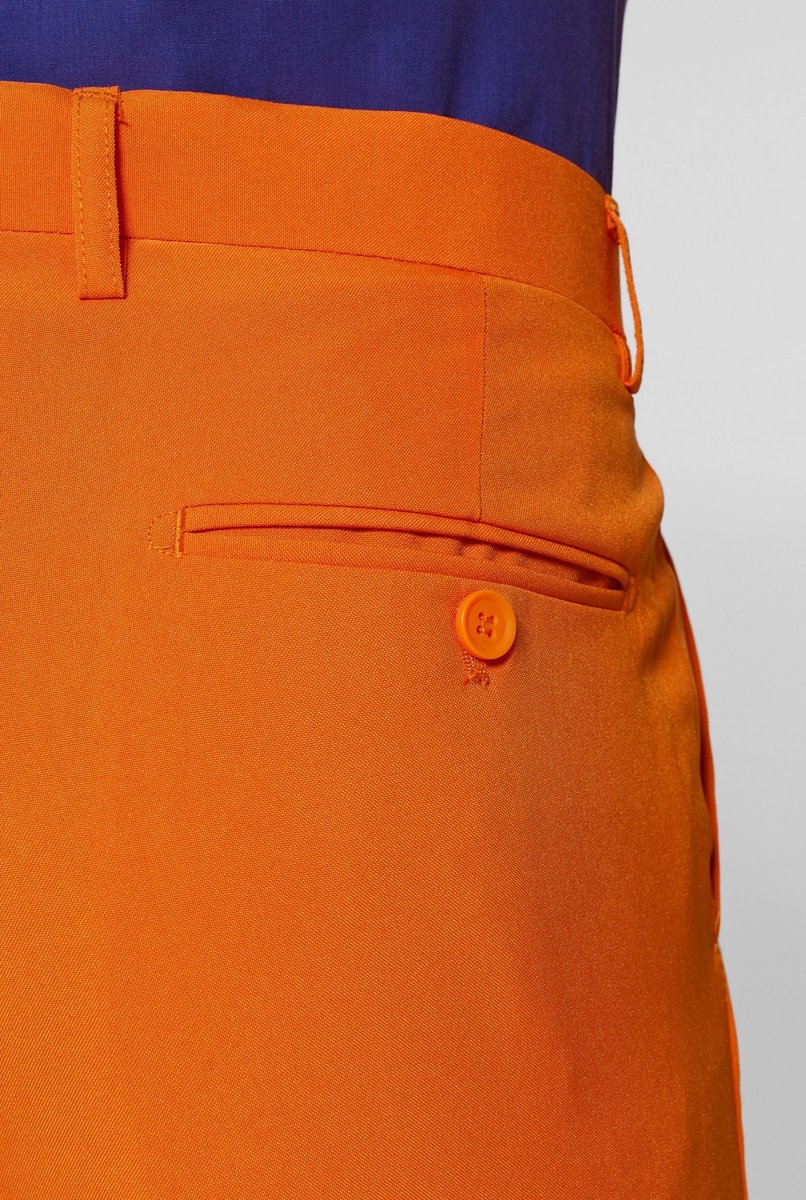 OppoSuits The Orange - Mannen Kostuum - Oranje - Koningsdag Nederlands Elftal - Maat 46