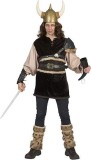 Piraat & Viking Kostuum | Viking Zonder Vrees Ragnon | Man | Maat 48-50 | Carnaval kostuum | Verkleedkleding