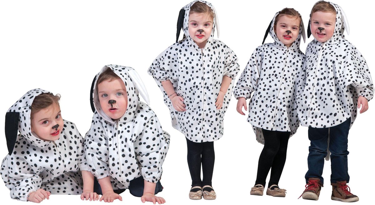 Hond & Dalmatier Kostuum | One Size | Carnaval kostuum | Verkleedkleding