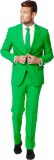 OppoSuits Evergreen - Mannen Kostuum - Groen - Feest - Maat 50