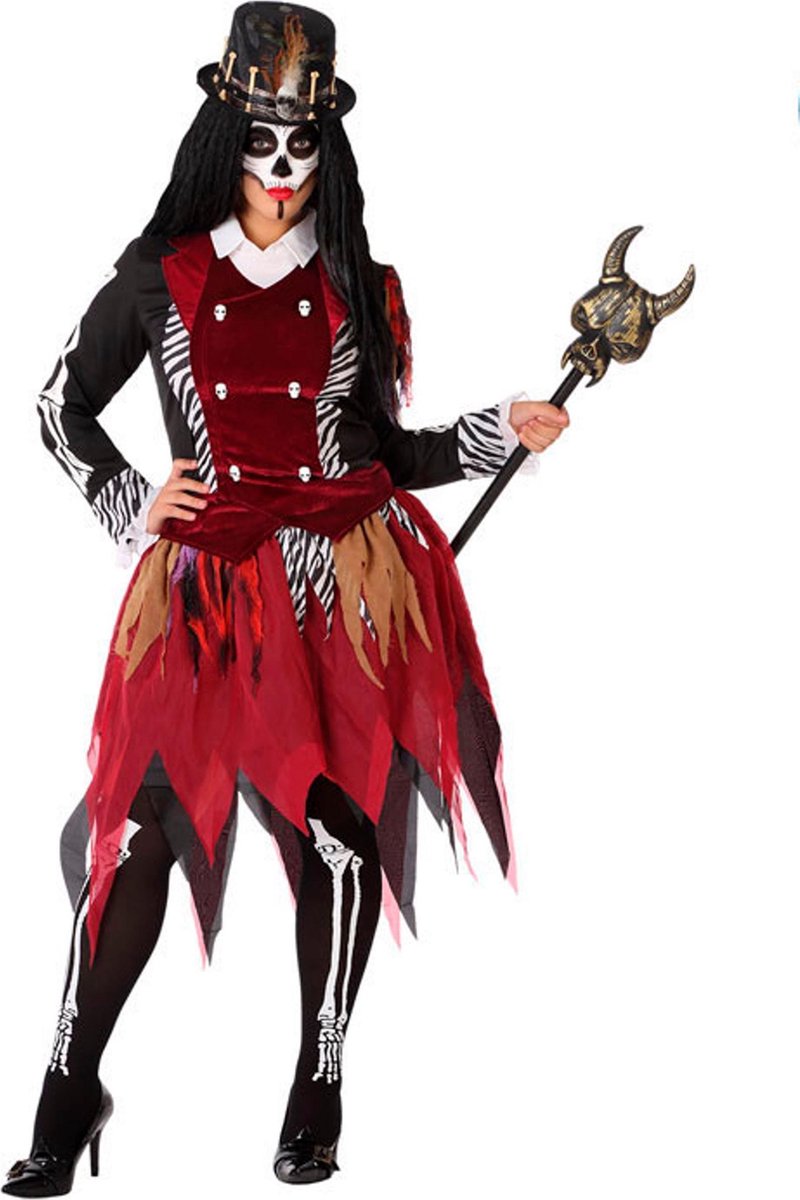 ATOSA - Voodoo heks kostuum voor dames - Plus Size - XXL