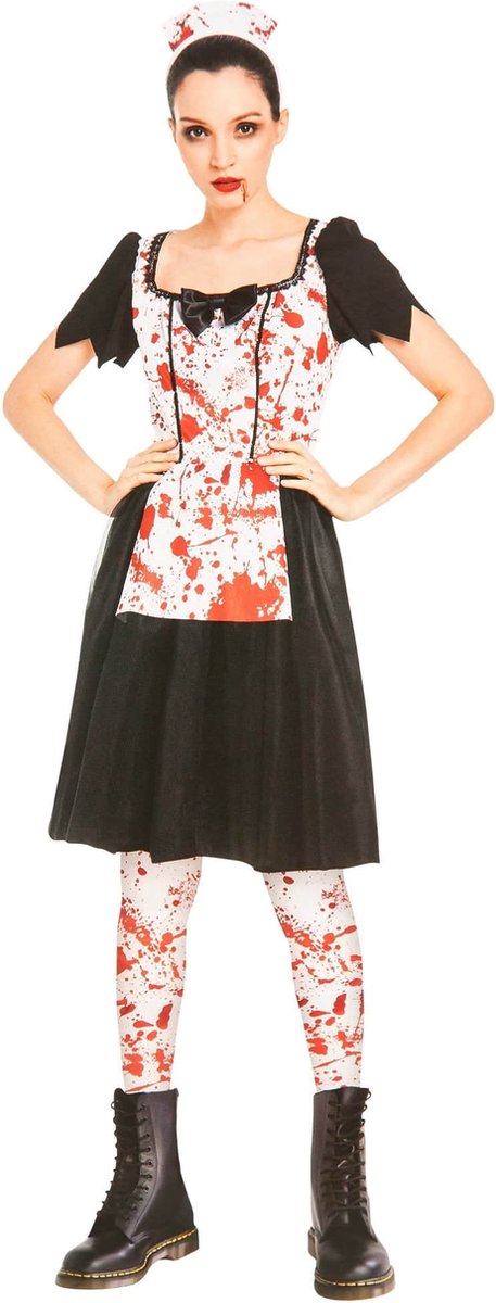 Bloody Maid - Dienstmeisje - Maat L - Carnaval - Halloween kostuum
