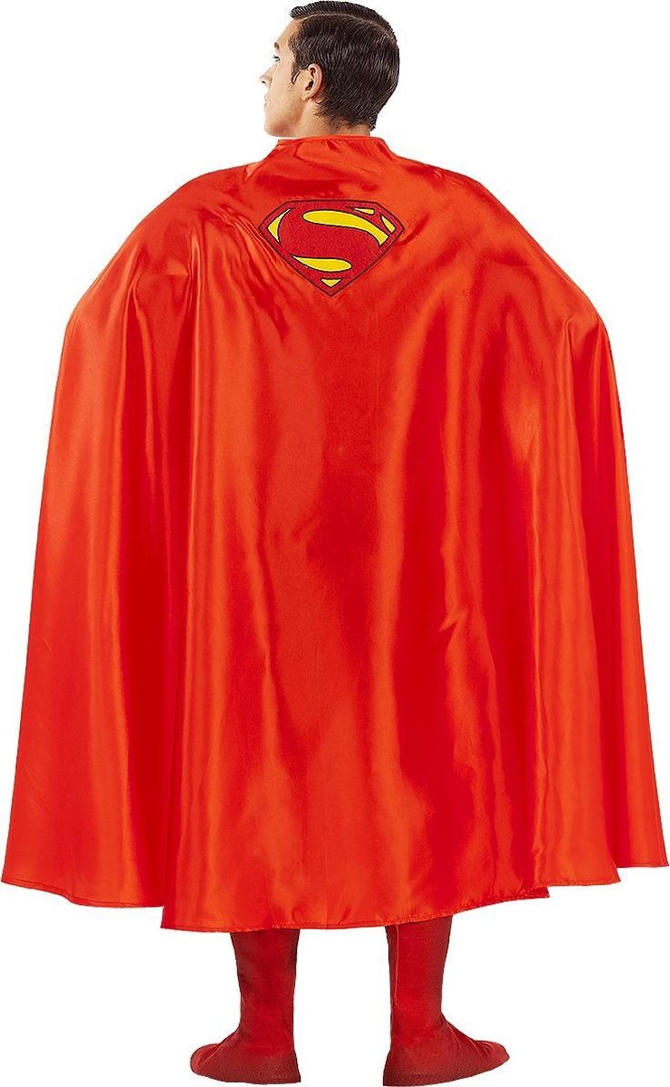 FUNIDELIA Superman Cape voor mannen Man of Steel - Rood