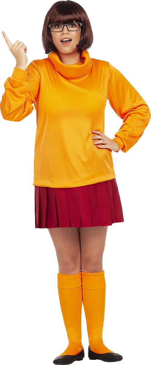 FUNIDELIA Velma kostuum - Scooby Doo voor vrouwen - Maat: S - Oranje