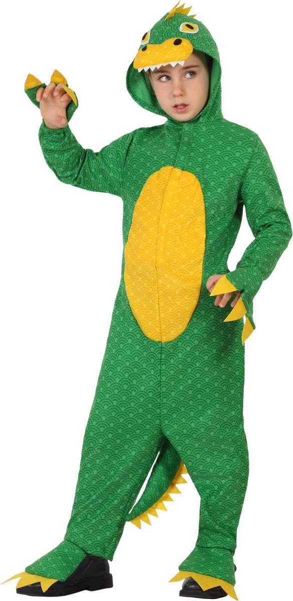 Groen dinosaurus kostuum voor kinderen - Verkleedkleding