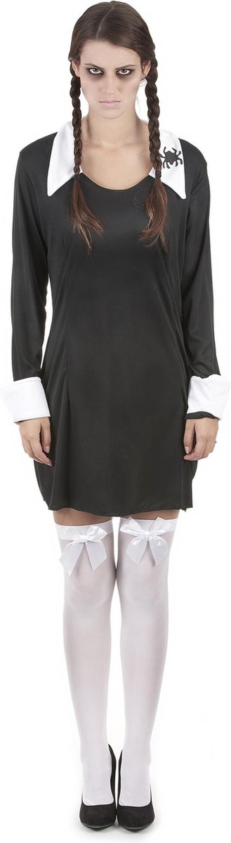 LUCIDA - Duister gothic schoolmeisje jurk voor vrouwen
