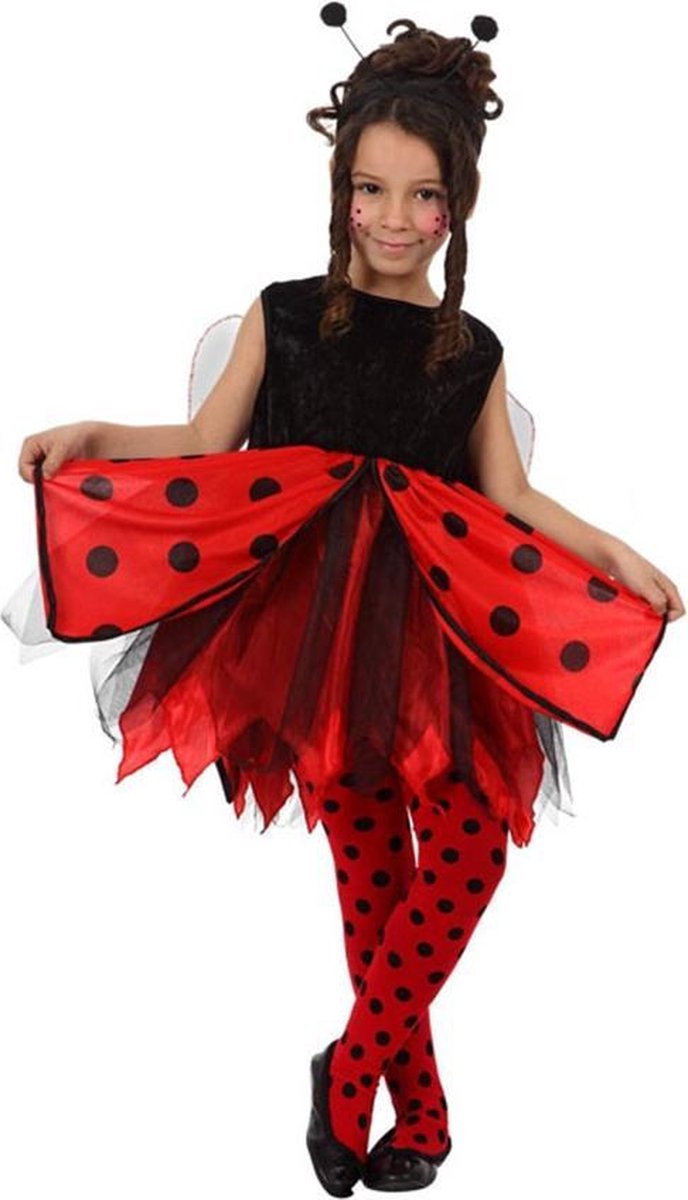 Lieveheersbeestje verkleedkleding voor meisjes - Verkleedkleding - 134-146