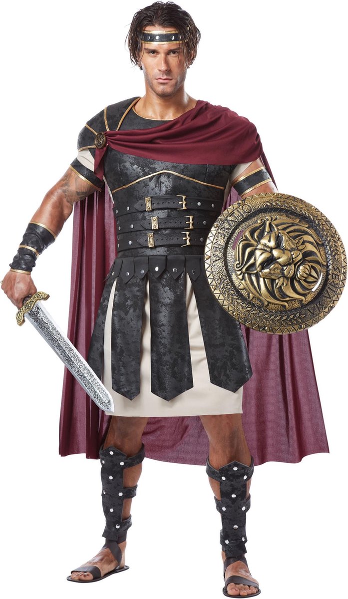 Romeinse gladiator kostuum voor mannen - Verkleedkleding - Large