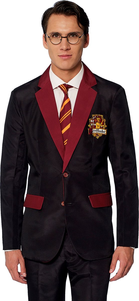Suitmeister Harry Potter Gryffindor™ - Mannen Kostuum - Tovenaar Kostuum - Gekleurd - Maat M