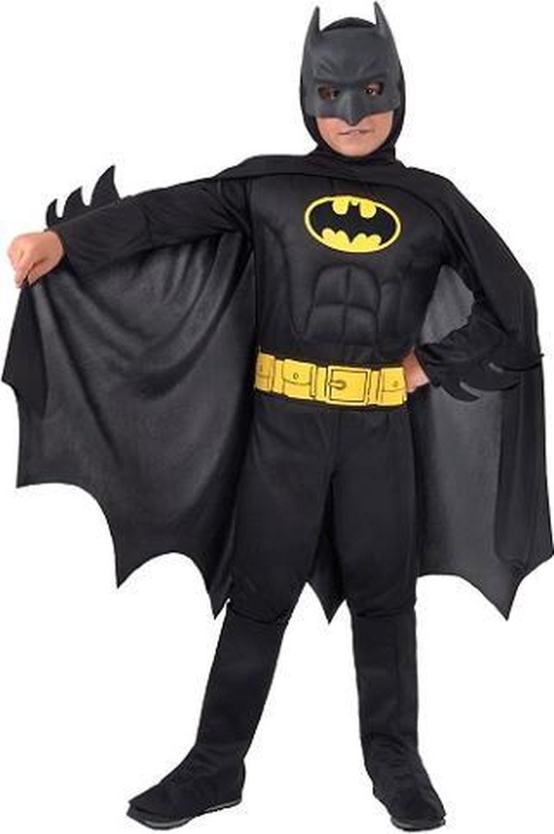 Batman verkleedkleding 3/4 jaar superheld verkleedpak