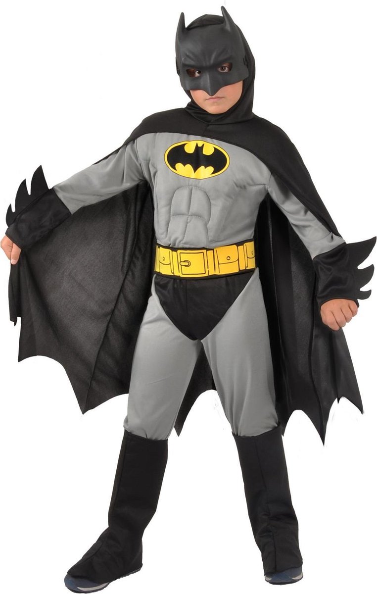 Batman verkleedpak 8-10 jaar 124cm superheld verkleedpak