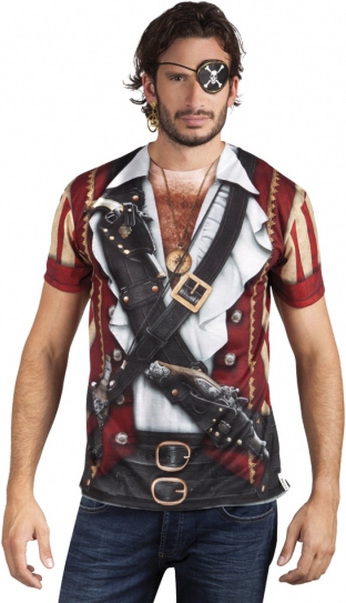 Boland Shirt - met piraat opdruk XL