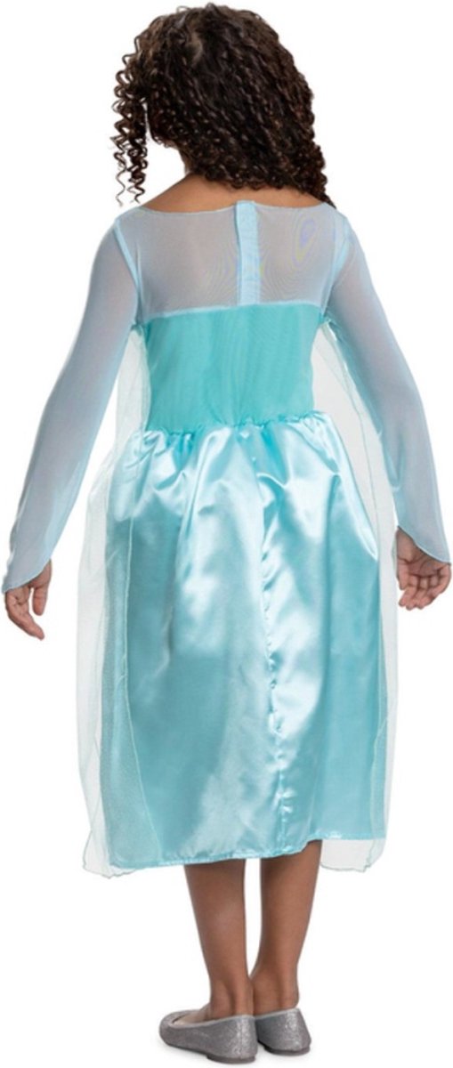 DISGUISE - Klassiek kostuum Elsa de Frozen voor meisjes - 110/128 (4-6 jaar)