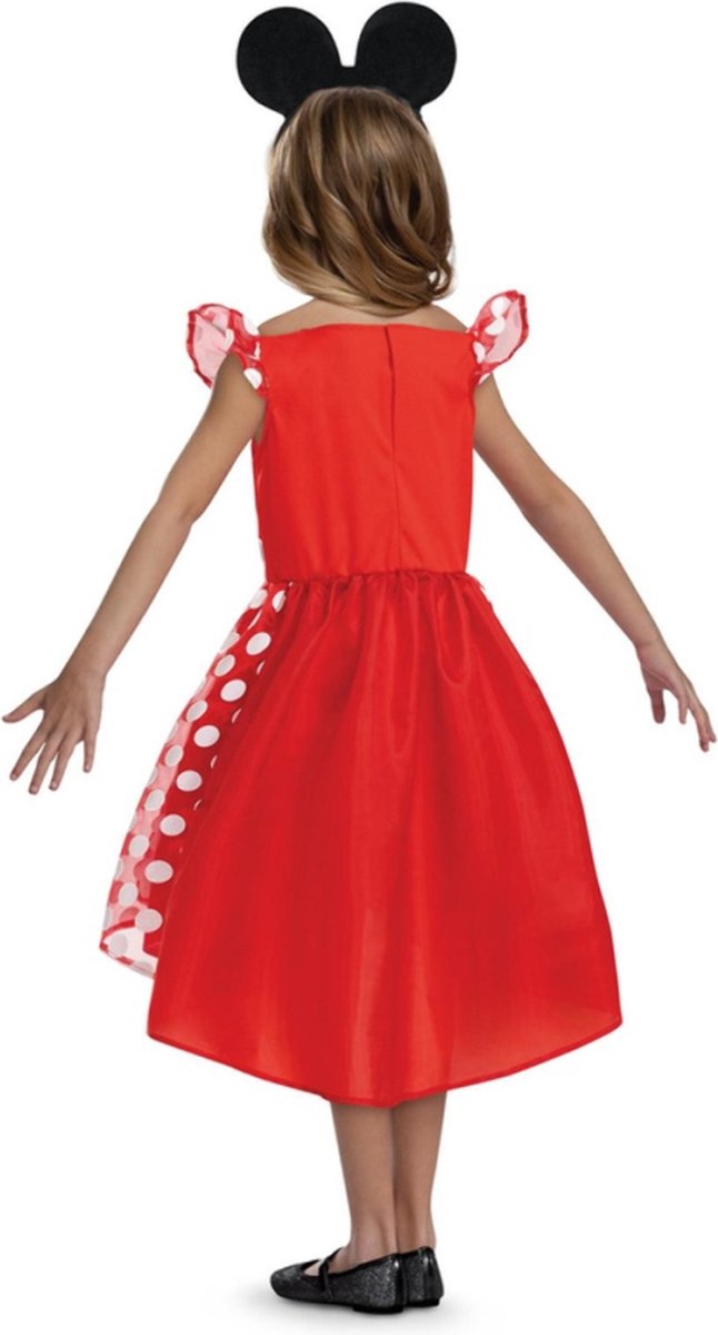 DISGUISE - Klassiek rood kostuum Minnie voor meisjes - 98/110 (3-4 jaar)